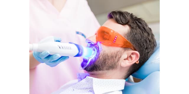 One 45-Minute Teeth Whitening Treatment and One Dermaplane Facial
