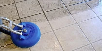 2 Rooms of Green Tile & Grout Cleaning!
