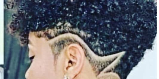 Short haircut/curl