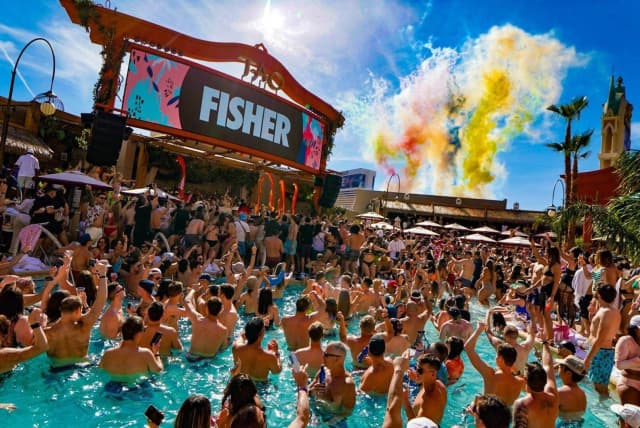 Saturday Entry; Pool Club Access + Open Bar Party Bus