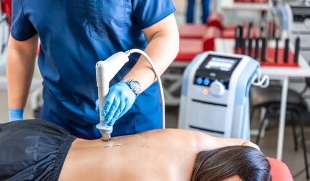 Three shockwave treatments