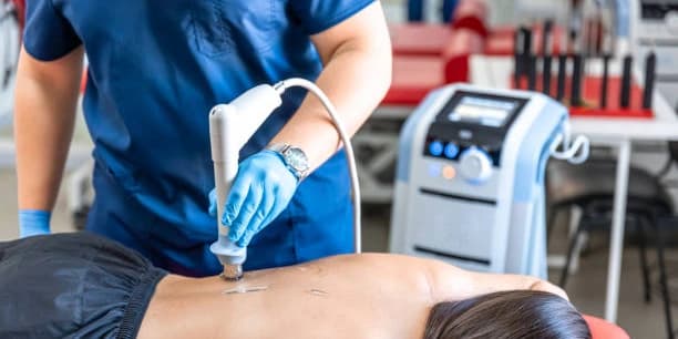 Two shockwave treatments