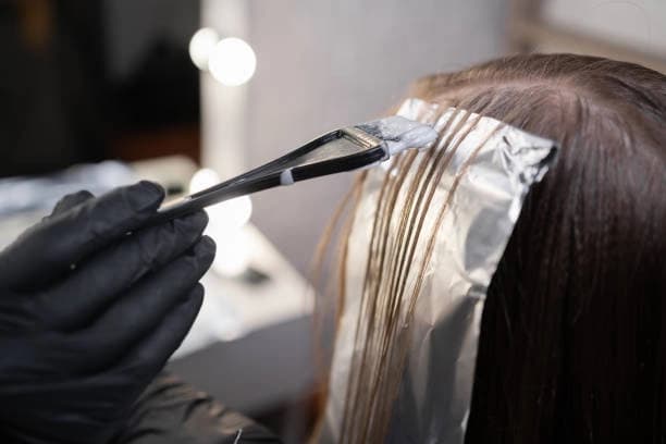 Mini Highlights with Toner, Deep Conditioning and Haircut Styling