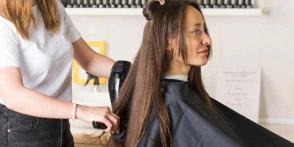 Women's haircut
