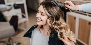 Women's haircut