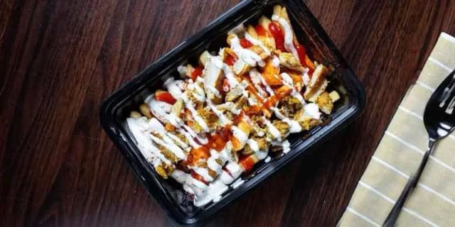 Gyro on Fries