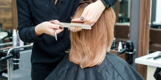 Partial Foil/Balayage with Haircut