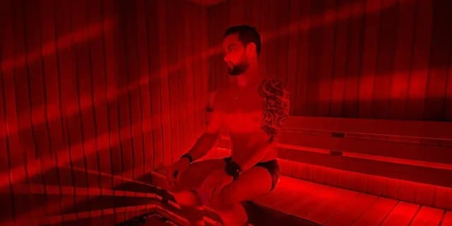 Three 40- minute Infrared Sauna Sessions w. Medical Grade Red Light Therapy & Chromotherapy