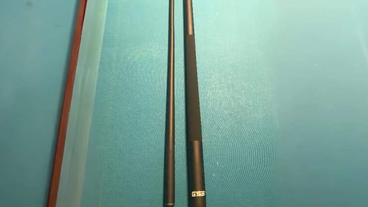 GSE Pool Cue – Black Fiberglass Coated